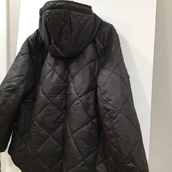 H&M Black Quilted Puffer Jacket - Picture 11 of 12